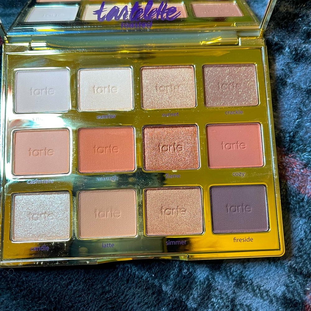 Tarte- Tartlette toasted eyeshadow palette unused or swatched nwt